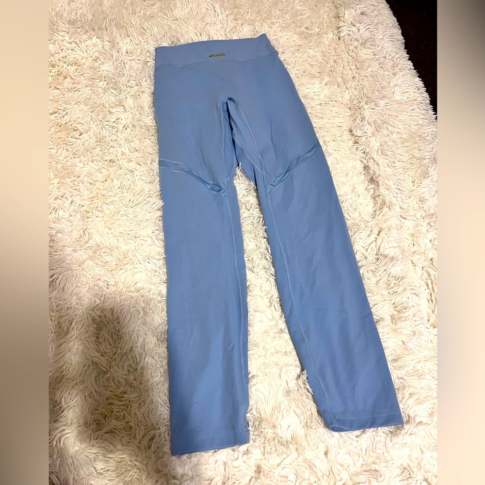 Gymshark Whitney Simmon discontinued blue high rise leggings